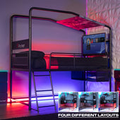 Contra Gaming Mid Sleeper with TV Mount (4 Ways to Build)