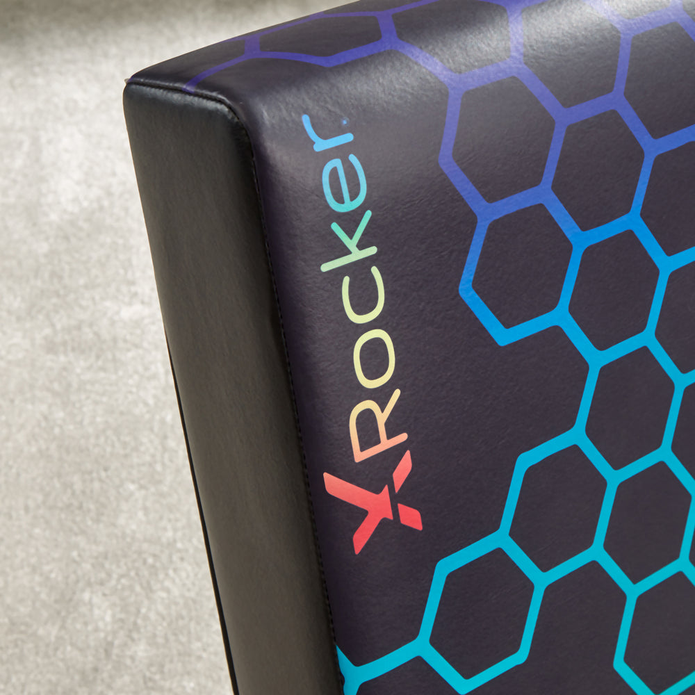 Video Rocker Folding Gaming Chair - Neo Hex