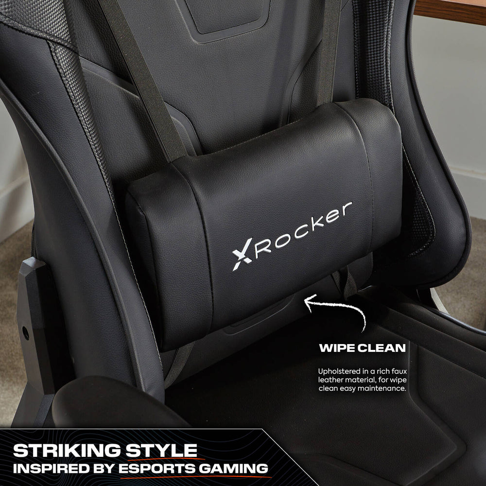 Agility eSports Office PC Chair - Carbon Black