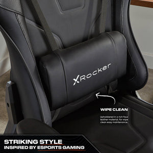 Agility eSports Office PC Chair - Carbon Black