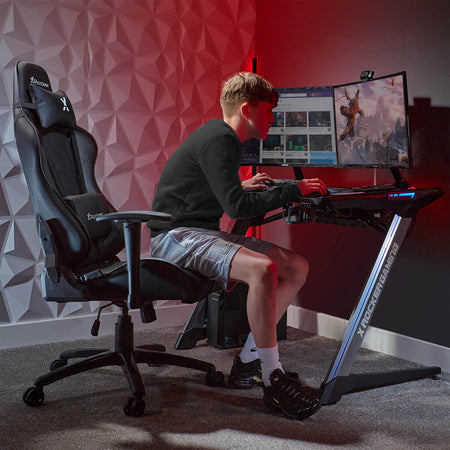 Agility eSports Office PC Chair - Carbon Black