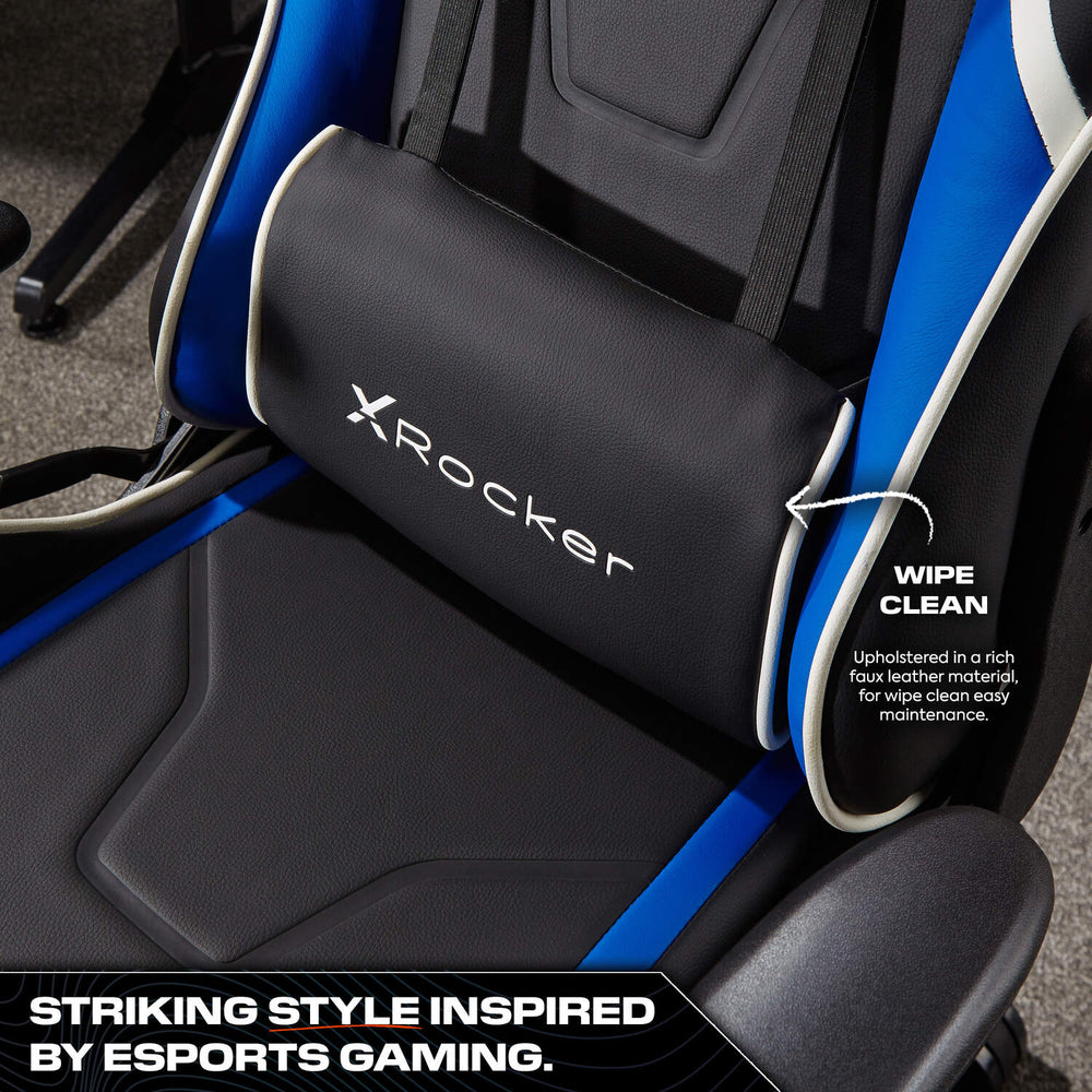 Agility Compact eSports Gaming Chair for Juniors - Blue