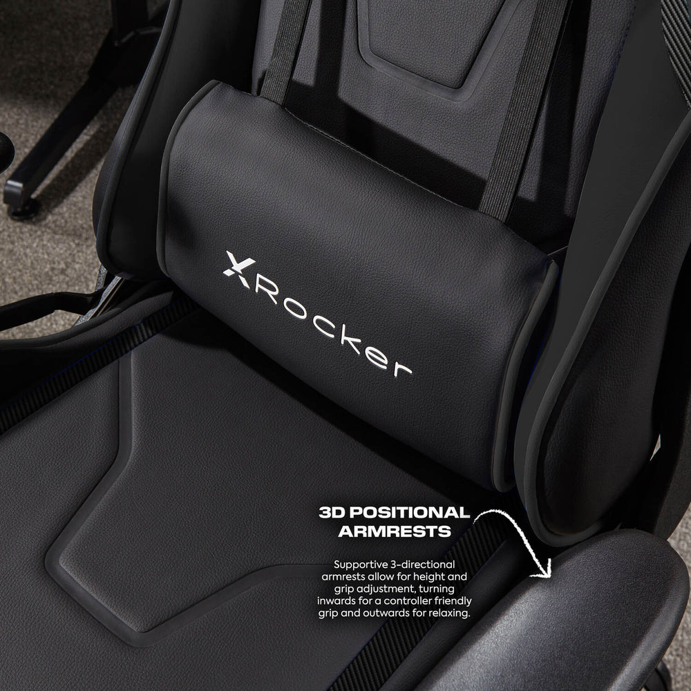 Agility Compact eSports Gaming Chair for Juniors - Carbon Black