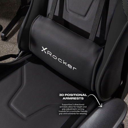 Agility Compact eSports Gaming Chair for Juniors - Carbon Black