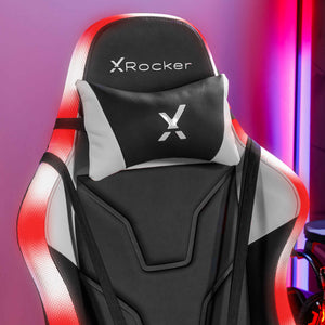 Agility eSport RGB Gaming Chair + Lumio XL RGB Gaming Desk Bundle with Neo Motion Sync™