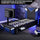 Cerberus Twist TV Gaming Bed - Blue
