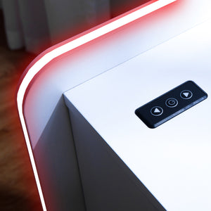 Electra Chest of 3 Drawers with Neo Motion SYNC™ App Controlled LED Lights - White