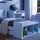 Electra Gaming Desk with Wireless Charging and Neo Motion SYNC™ App Controlled LED Lights - White