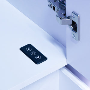 Electra 2 Door Wardrobe with Drawer and Neo Motion SYNC™ App Controlled LED Lights - White