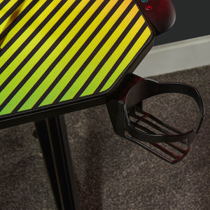 Jaguar Gaming Desk with Sound Reactive LED Lights
