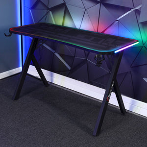 Agility Compact RGB Gaming Chair + Lumio Compact RGB Gaming Desk Bundle with Neo Motion Sync™