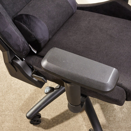 Messina Fabric High Back Office Chair - Black