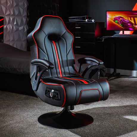 Torque 2.1 Audio Pedestal Chair - Black